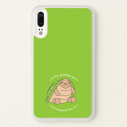 Grumpy Era Turtle  - Plushy Phone Case for Huawei P20
