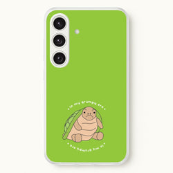 Grumpy Era Turtle  - Plushy Phone Case for Galaxy S25