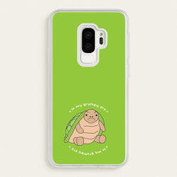 Grumpy Era Turtle  - Plushy Phone Case for Galaxy S9 Plus