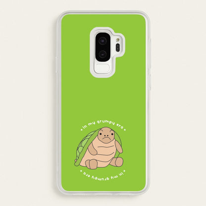 Grumpy Era Turtle  - Plushy Phone Case for Galaxy S9 Plus