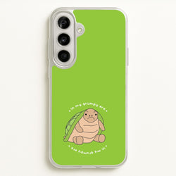 Grumpy Era Turtle  - Plushy Phone Case for Galaxy A56