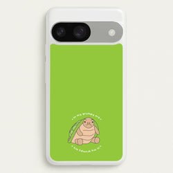 Grumpy Era Turtle  - Plushy Phone Case for Google Pixel 9 / 9 Pro
