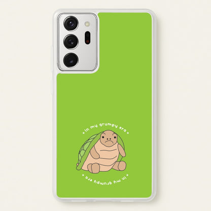 Grumpy Era Turtle  - Plushy Phone Case for Galaxy Note 20 Ultra