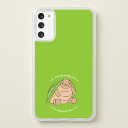 Grumpy Era Turtle  - Plushy Phone Case for Galaxy S20FE