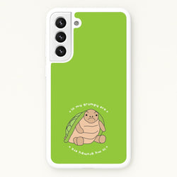 Grumpy Era Turtle  - Plushy Phone Case for Galaxy S22 Plus