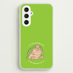 Grumpy Era Turtle  - Plushy Phone Case for Galaxy S23FE