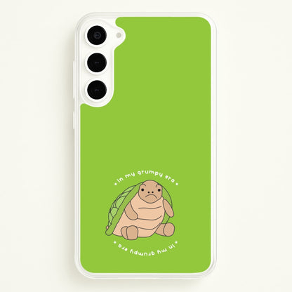 Grumpy Era Turtle  - Plushy Phone Case for Galaxy S23