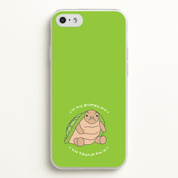 Grumpy Era Turtle  - Plushy Phone Case for iPhone 5 / 5s / SE 2016