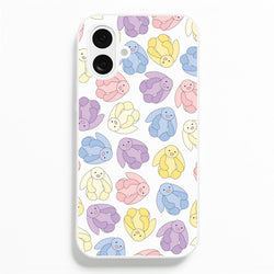 Pastel Bunnies Pattern Phone Case