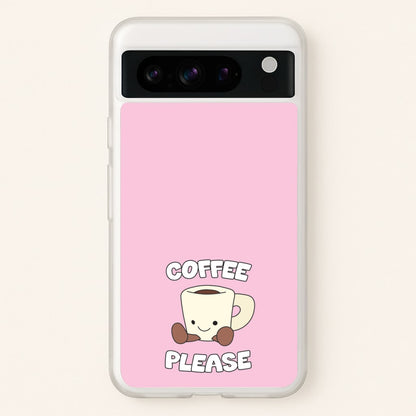 Coffee Please Mug  - Plushy Phone Case for Google Pixel 8 Pro