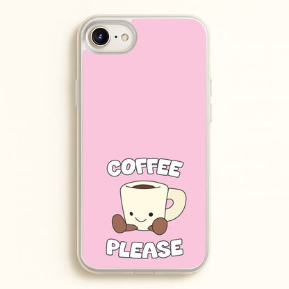 Coffee Please Mug  - Plushy Phone Case for iPhone 6 / 7 / 8 / SE