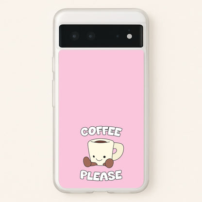 Coffee Please Mug  - Plushy Phone Case for Google Pixel 6