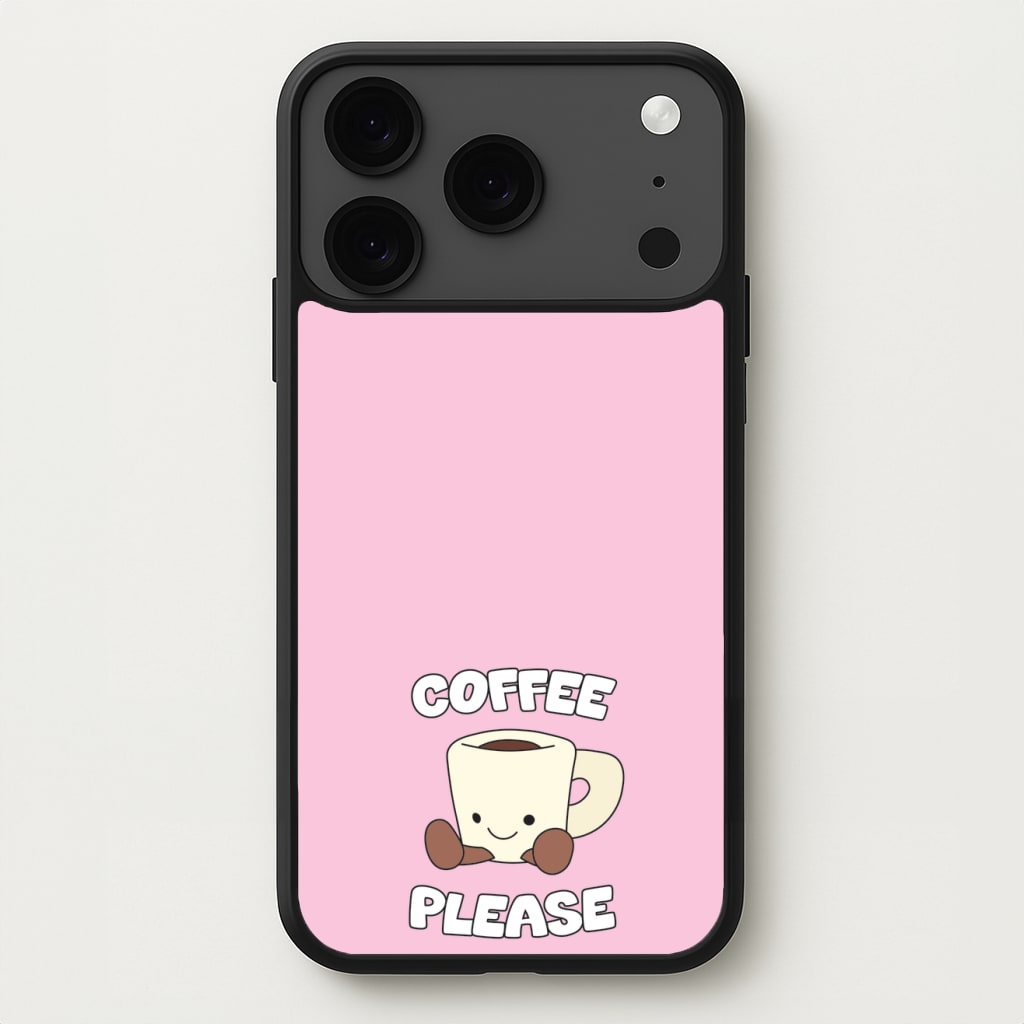 Coffee Please Mug Phone Case for iPhone 17 Pro Max