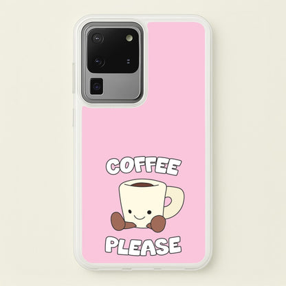 Coffee Please Mug  - Plushy Phone Case for Galaxy S20 Ultra