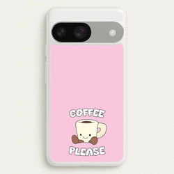 Coffee Please Mug  - Plushy Phone Case for Google Pixel 9 / 9 Pro
