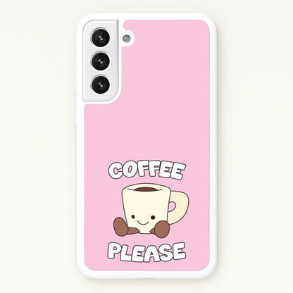 Coffee Please Mug  - Plushy Phone Case for Galaxy S22 Plus