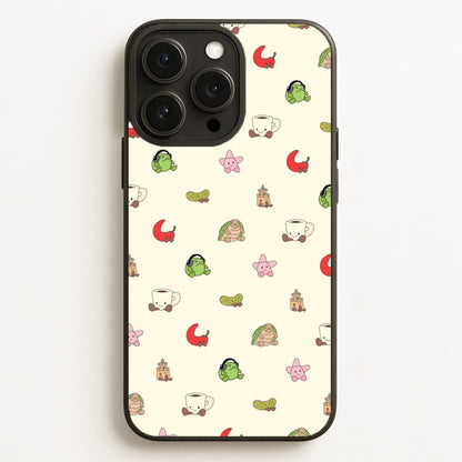 Plushies Pattern  - Plushy Phone Case for iPhone 16 Pro Max