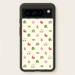 Plushies Pattern  - Plushy Phone Case for Google Pixel 8 Pro