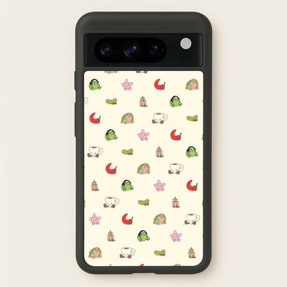 Plushies Pattern  - Plushy Phone Case for Google Pixel 8 Pro
