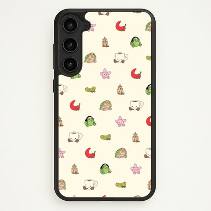 Plushies Pattern  - Plushy Phone Case for Galaxy S23
