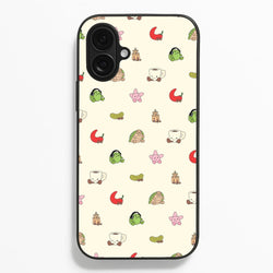 Plushies Pattern  - Plushy Phone Case for iPhone 16 Plus