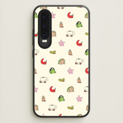 Plushies Pattern  - Plushy Phone Case for Huawei P30