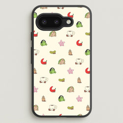 Plushies Pattern  - Plushy Phone Case for Google Pixel 9a