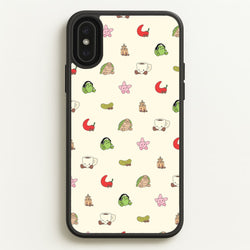 Plushies Pattern  - Plushy Phone Case for iPhone XS Max