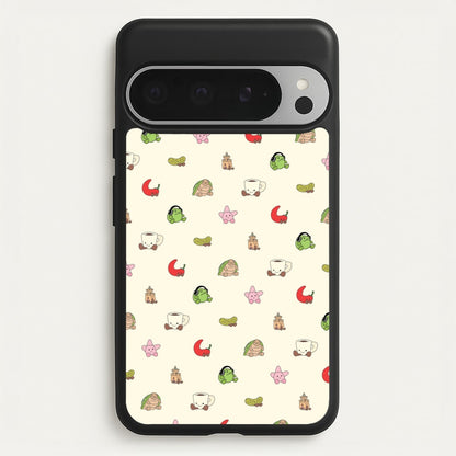 Plushies Pattern  - Plushy Phone Case for Google Pixel 9 Pro XL