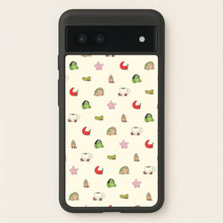 Plushies Pattern  - Plushy Phone Case for Google Pixel 7a