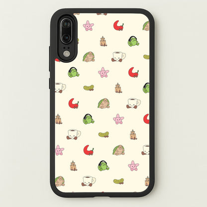 Plushies Pattern  - Plushy Phone Case for Huawei P20