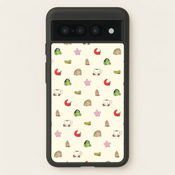 Plushies Pattern  - Plushy Phone Case for Google Pixel 7 Pro