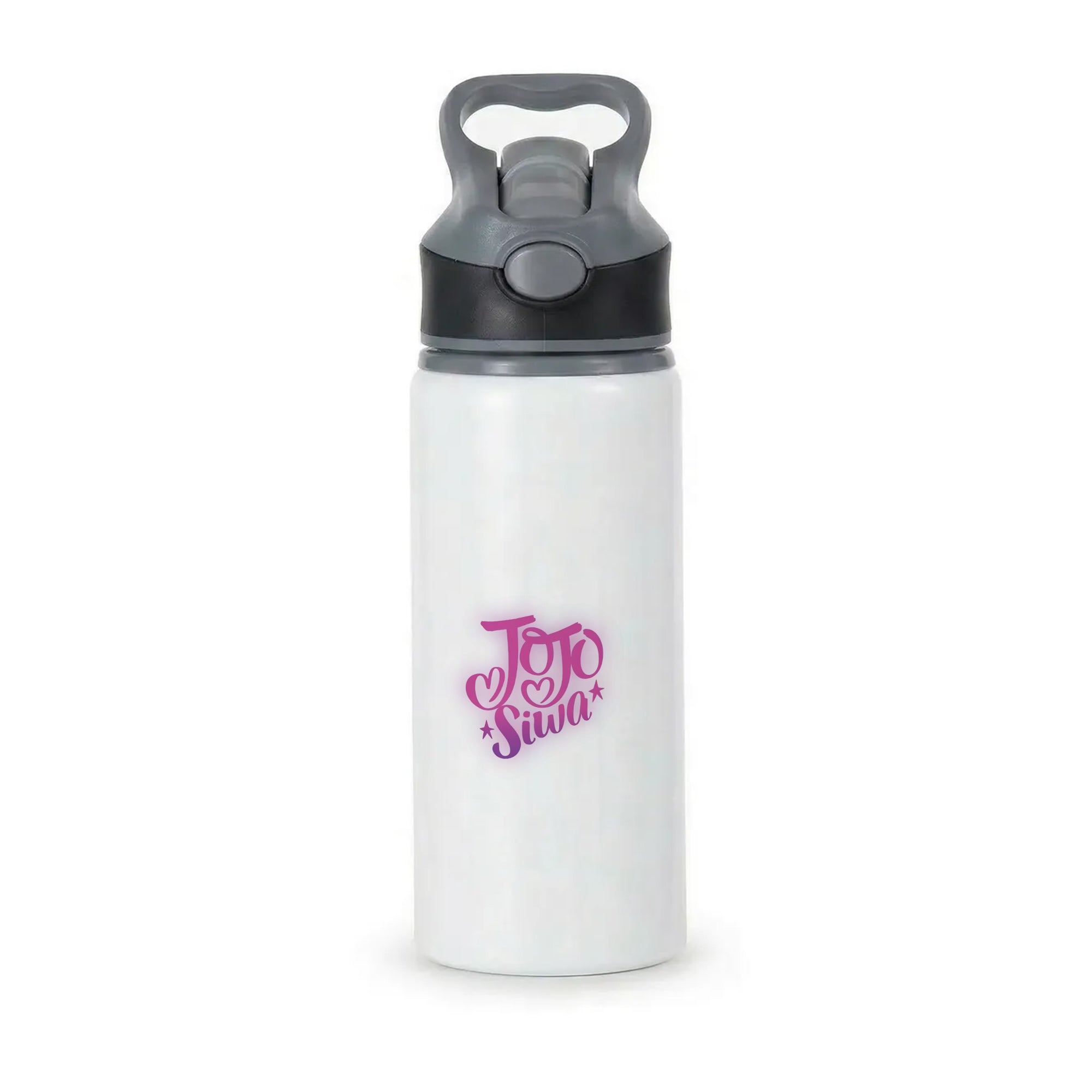 JoJo Siwa Love Heart Active Water Bottle - Black