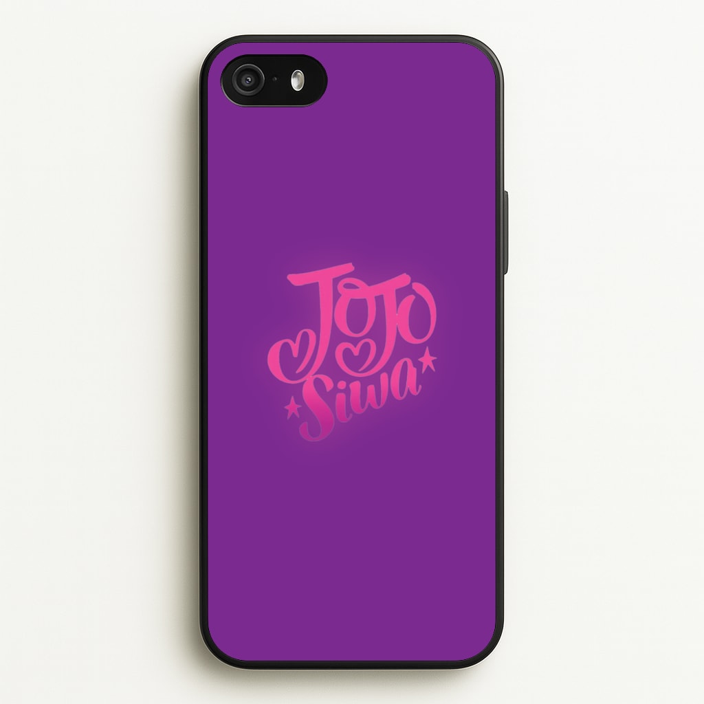 JoJo Siwa Love Heart  - JoJo Siwa Phone Case for iPhone 5 / 5s / SE 2016