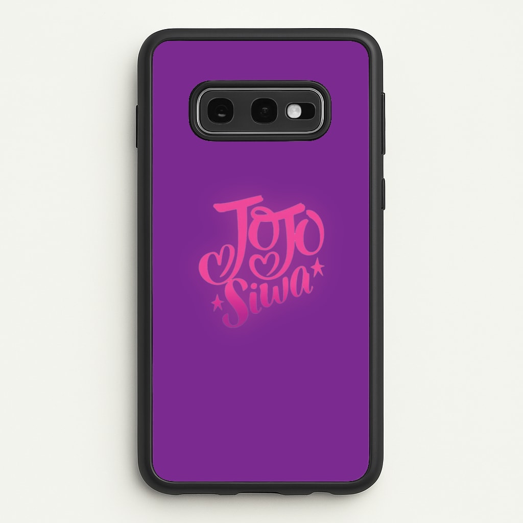 JoJo Siwa Love Heart  - JoJo Siwa Phone Case for Galaxy S10e