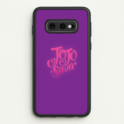 JoJo Siwa Love Heart  - JoJo Siwa Phone Case for Galaxy S10e