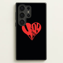 Heart - Juice  - Juice WRLD Phone Case for Galaxy S25 Ultra