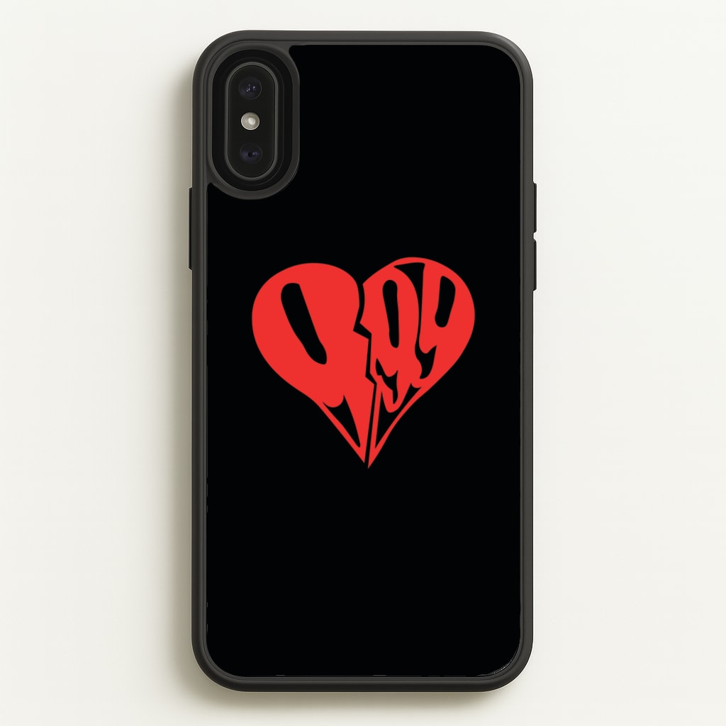 Heart - Juice  - Juice WRLD Phone Case for iPhone XS Max