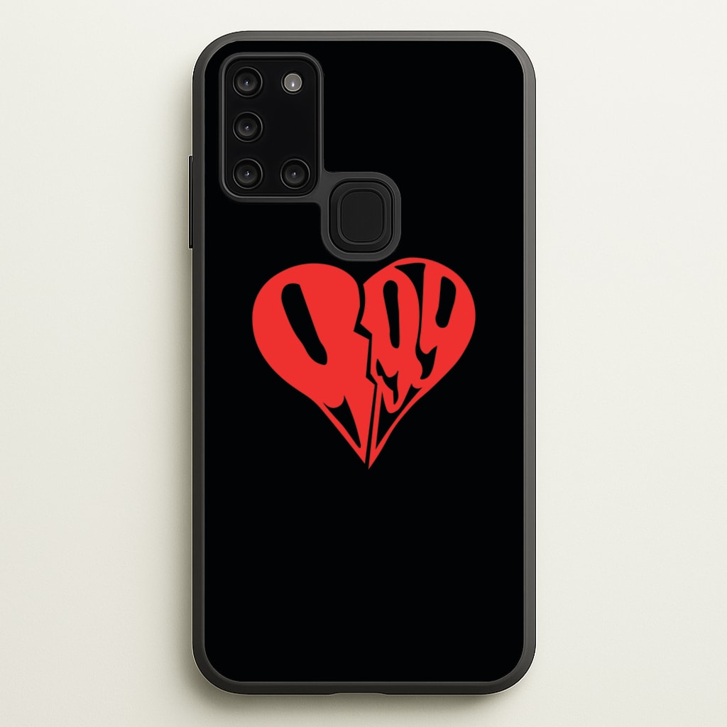Heart - Juice  - Juice WRLD Phone Case for Galaxy A21s