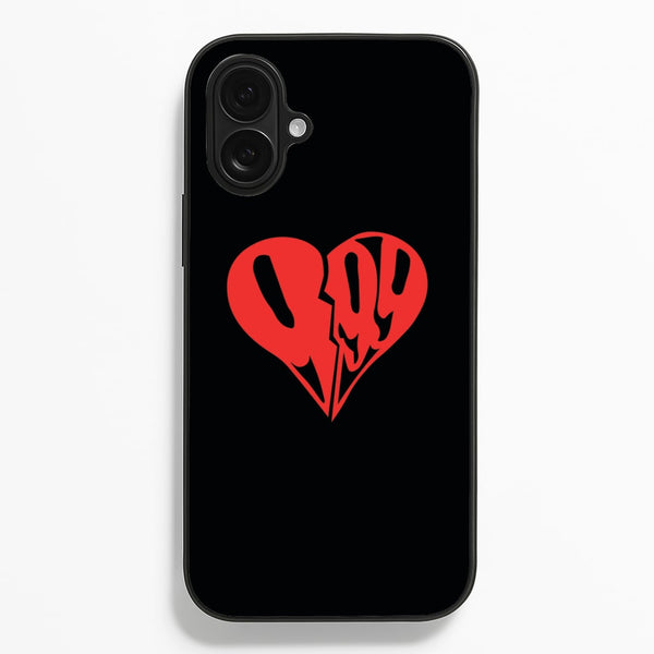 Heart - Juice  - Juice WRLD Phone Case for iPhone 16 Plus