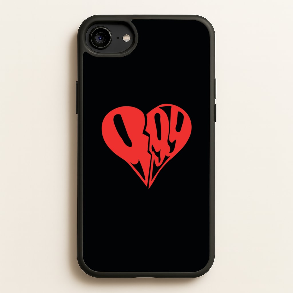 Heart - Juice  - Juice WRLD Phone Case for iPhone 6 / 7 / 8 / SE
