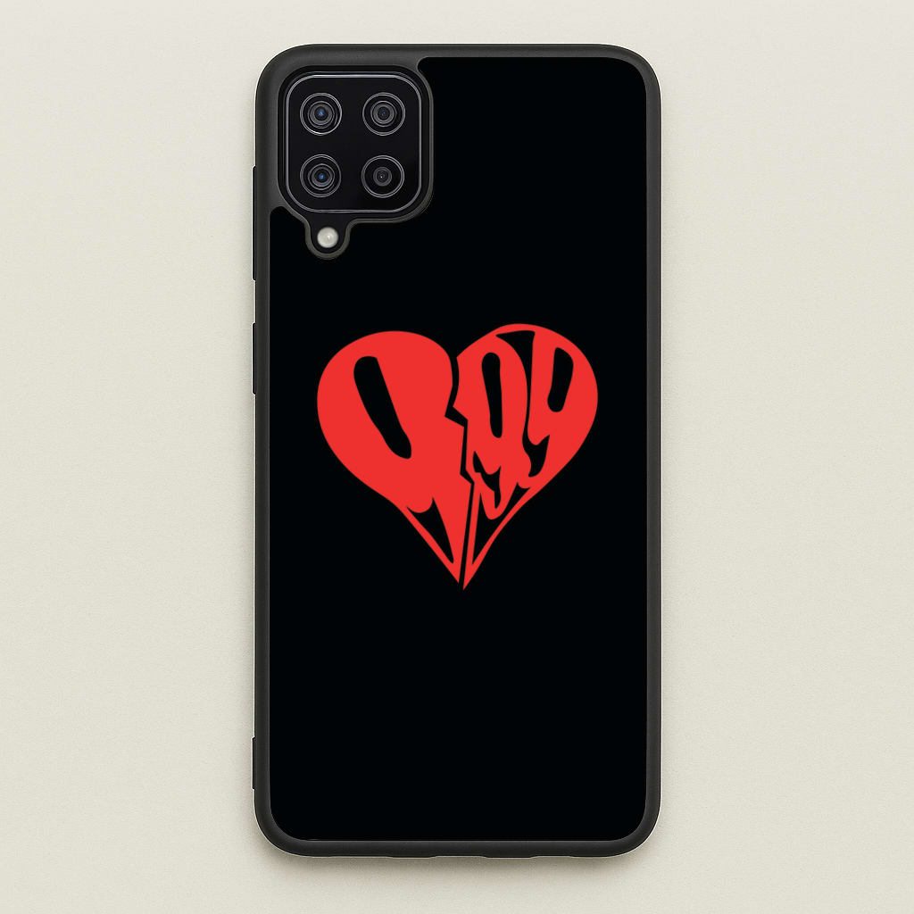Heart - Juice  - Juice WRLD Phone Case for Galaxy A12
