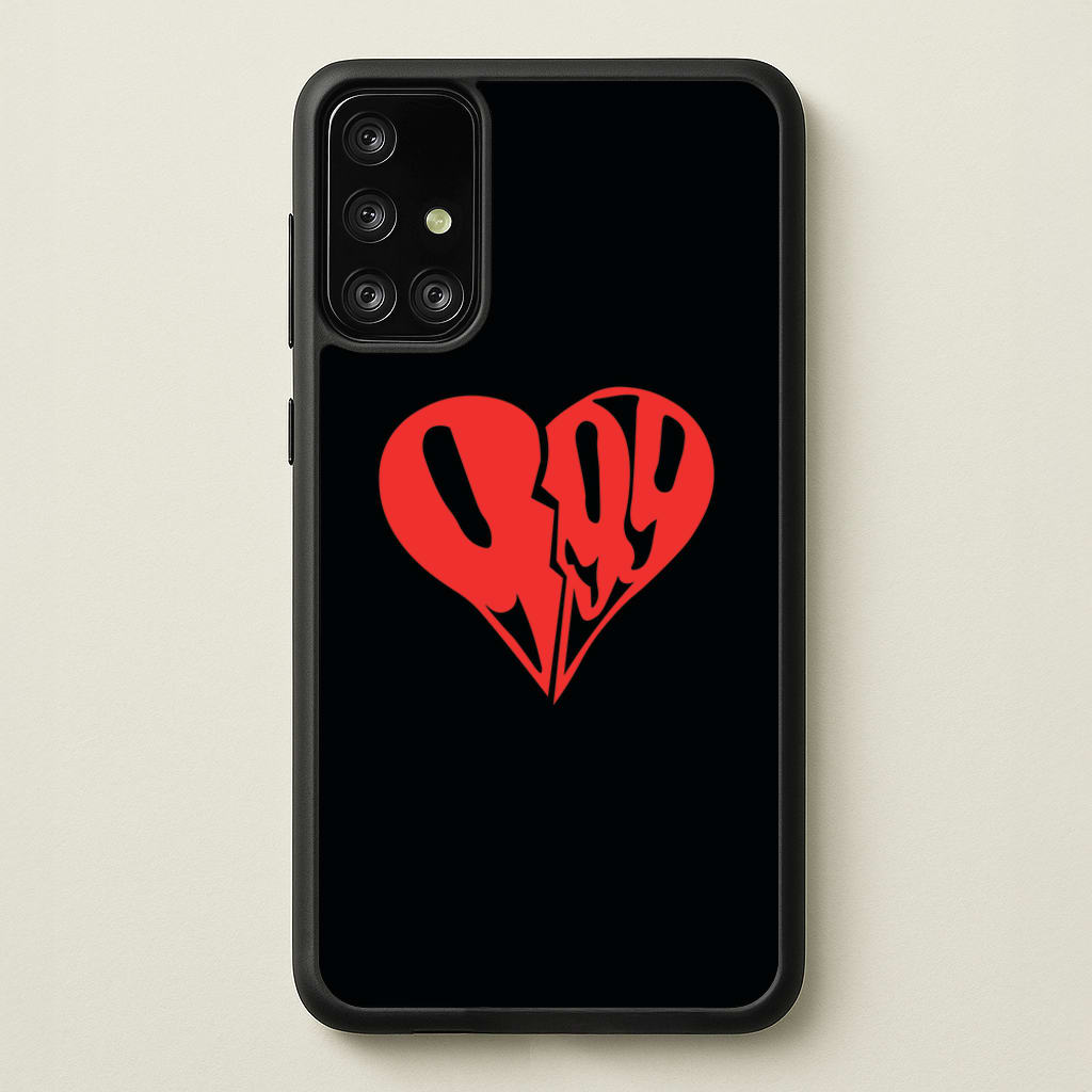 Heart - Juice  - Juice WRLD Phone Case for Galaxy A71