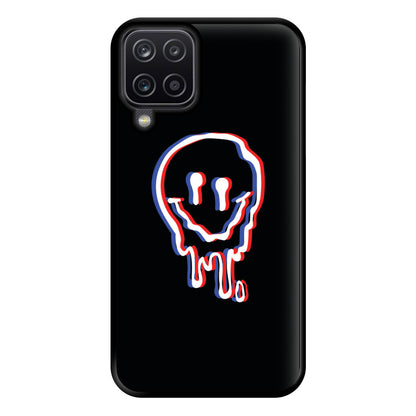 Red Smiley - Juice Phone Case for Galaxy A12