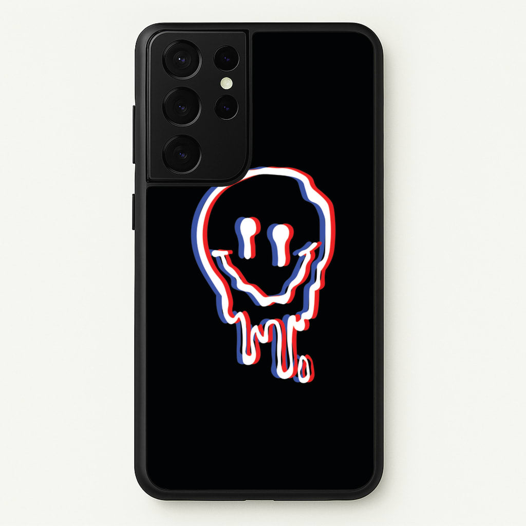 Red Smiley - Juice  - Juice WRLD Phone Case for Galaxy S21 Ultra