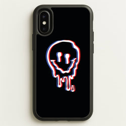 Red Smiley - Juice  - Juice WRLD Phone Case for iPhone X / XS