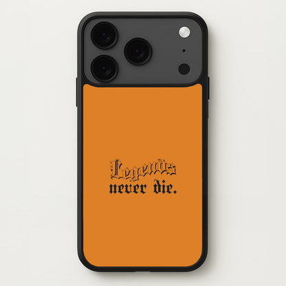 Legends Never Die - Juice Phone Case for iPhone 17 Pro Max