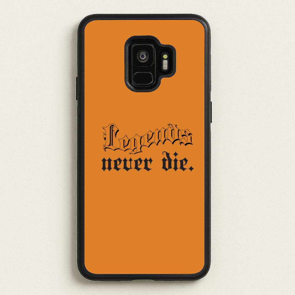 Legends Never Die - Juice  - Juice WRLD Phone Case for Galaxy S9