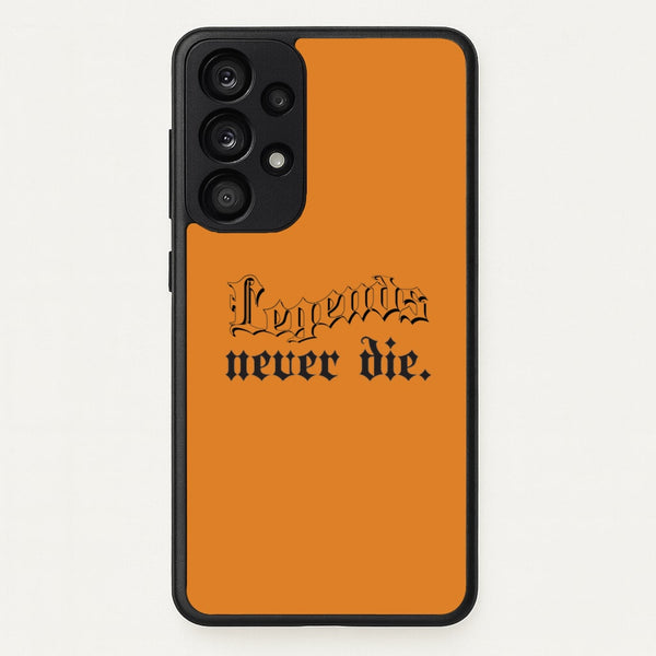 Legends Never Die - Juice  - Juice WRLD Phone Case for Galaxy A33