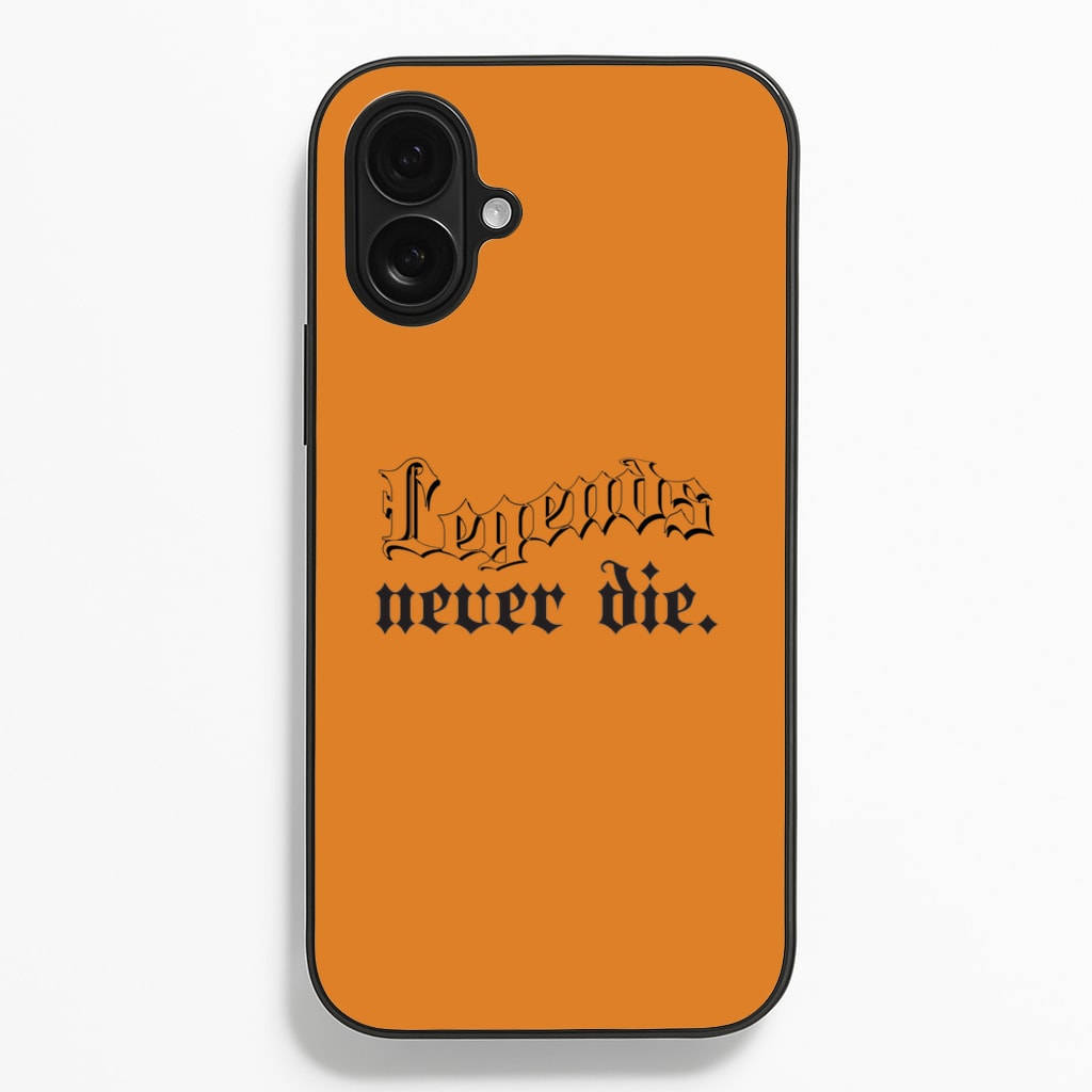 Legends Never Die - Juice  - Juice WRLD Phone Case for iPhone 16 Plus